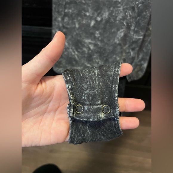 Acid Wash Spaghetti Strap Bodysuit - Picture 4 of 6